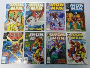 Iron Man Lot, From:#201-249, 36 Different, Average 6.0/FN (1985-1989)