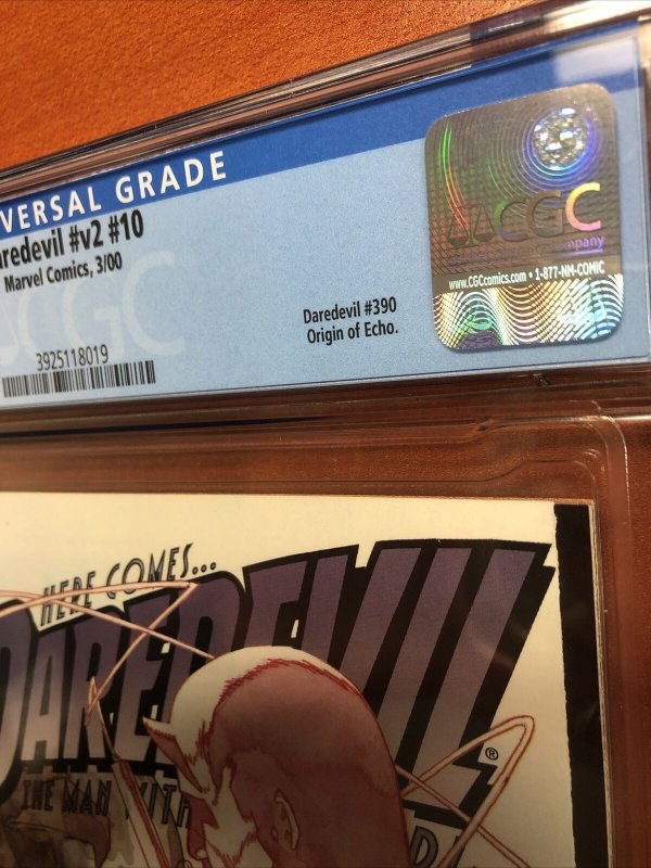 Daredevil #v2  (2000) #10  (CGC 9.6 WP) Origin Echo
