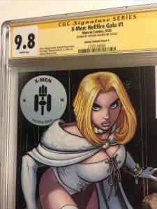 X-Men: Hellfire Gala (2022) #1 (CGC 9.8 SS WP) Signed A. Adams| Variant Cover A