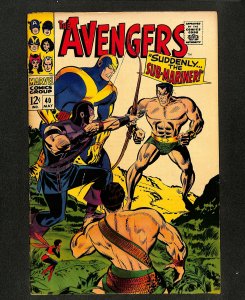 Avengers #40 Sub-Mariner! Black Widow! Cosmic Cube!
