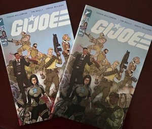 LOT of 4 cover variants G.I. Joe #1 (2024)