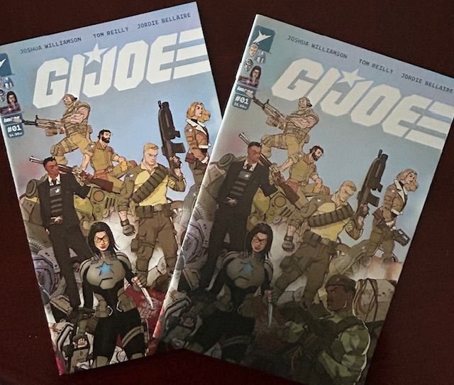 LOT of 4 cover variants G.I. Joe #1 (2024)