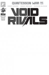Void Rivals #25 2025 Blank Cover G Image Comics EB264