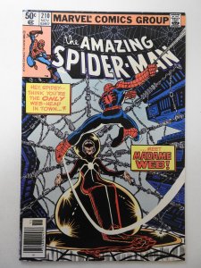 The Amazing Spider-Man #210 (1980) VG/FN Condition! tape pull bc