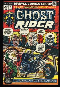 Ghost Rider #6 FN 6.0 Menace of the Zodiac! John Romita!