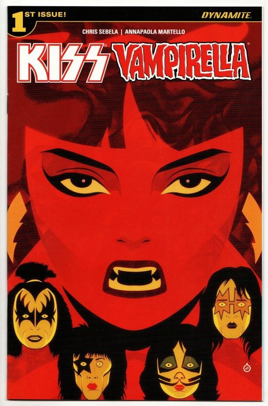 Kiss Vampirella #1 Cvr A (Dynamite, 2017) NM