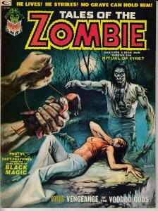 TALES OF THE ZOMBIE MAGAZINE #3 (1974) MARVEL COMICS VERY FINE (8.0) SIMON GARTH