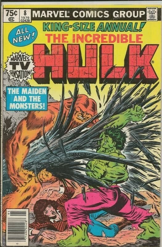 Incredible Hulk Annual #8 ORIGINAL Vintage 1979 Marvel Comics  