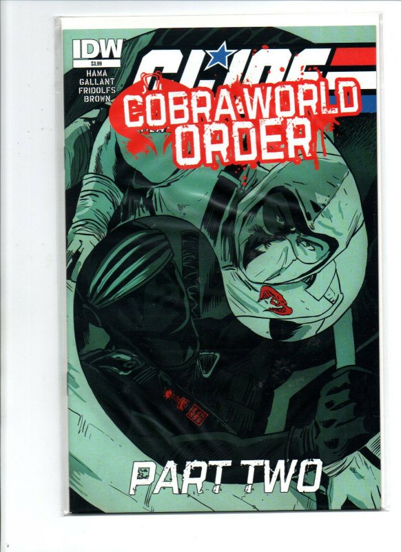 GI Joe #219 220 221 222 & Prelude Complete Set - Cobra World Order - IDW - NM