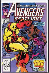Avengers Spotlight #29 (1990) Iron Man