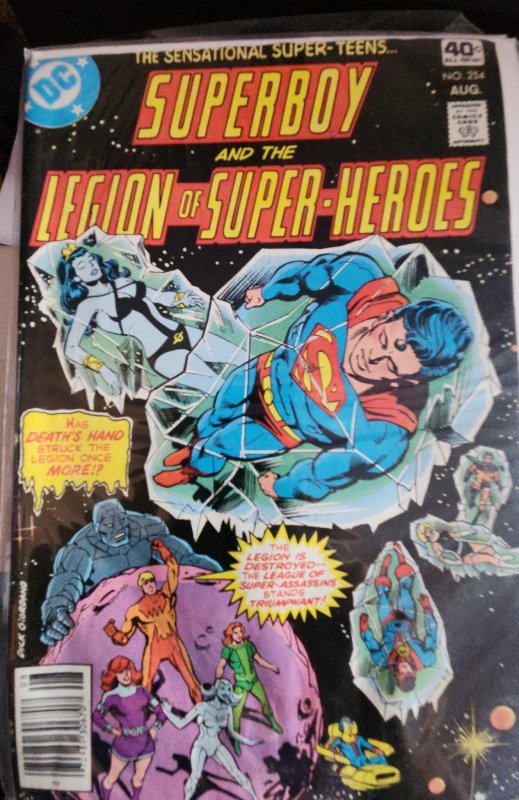 Superboy and the legion of super heroes #254