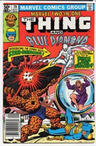 Marvel Two-in-One #79 (1981) Blue Diamond