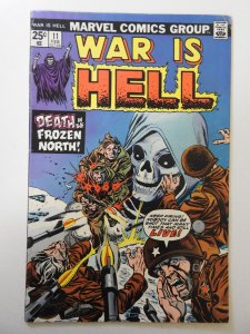 War is Hell #11 (1975) VG+ Condition MVS intact! moisture stain
