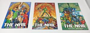 Justice League:The Nail Full Run Issues 1, 2, 3, Elseworlds VF+ - NM