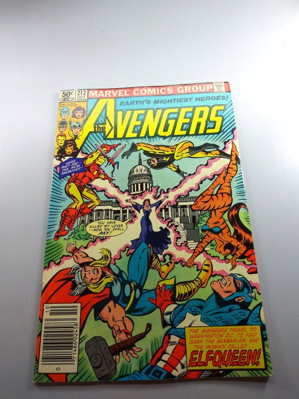The Avengers #212 (1981) - F/VF