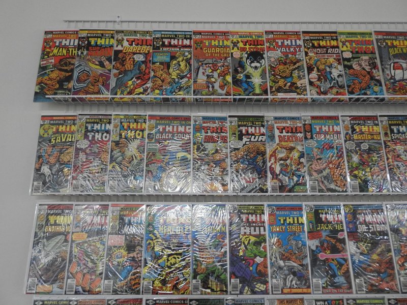 Marvel Two-in-One Complete Set #'s 1-100, and Annuals #'s 1-7! Avg ...