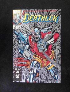 Deathlok #1  MARVEL Comics 1991 NM  Signed By Denys Cowan