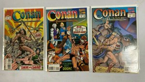 Conan Classic run from:#1-3 all 3 different books Marvel 8.5 VF+ (1994)