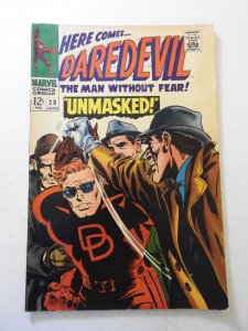 Daredevil #29 (1967) VG+ Condition moisture stain, 1/2 in spine split