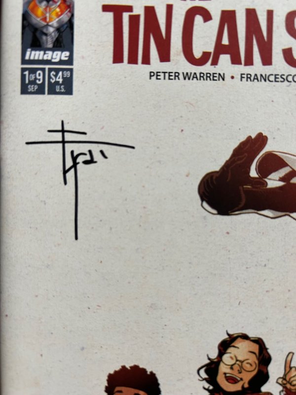 The Tin Can Society #1 (2024) SIGNED Mobili
