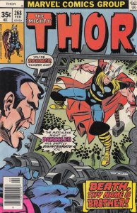 Thor #268 FN ; Marvel | Walter Simonson February 1978