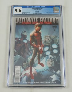 Ultimate Fallout #4 CGC 9.6 1st appearance Spider-Man (Miles Morales) 2nd print 