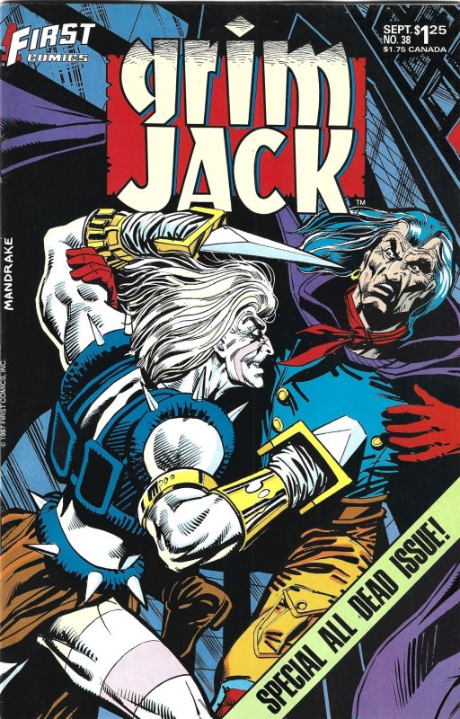 Grim Jack #35 through 49 (1987)