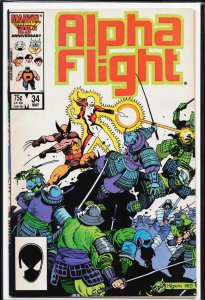 Alpha Flight #34 (1986) Alpha Flight