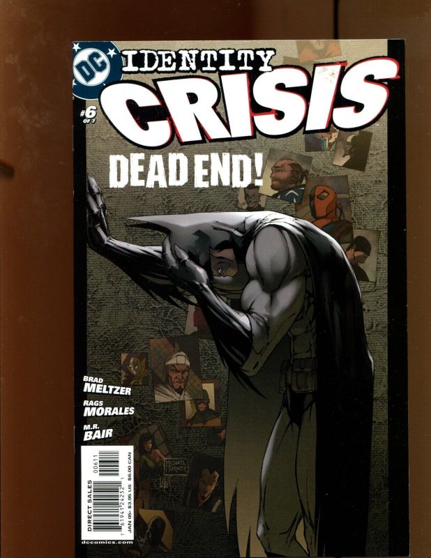 Identity Crisis #1-7 - SEVEN PIECE LOT! (8.0/8.5) 2004