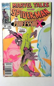 Marvel Tales #244 1990 Marvel Newsstand Professor X Spider-Man 1st Print Comic