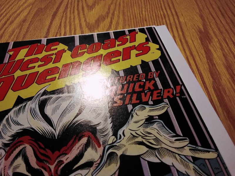 West Coast Avengers #34 Newsstand Edition (1988)