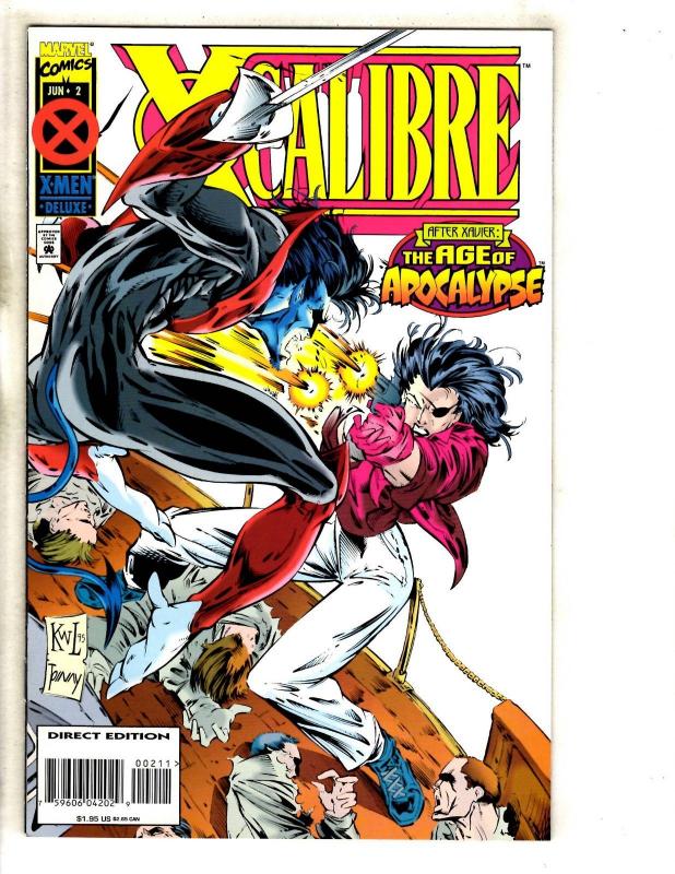 7 Marvel Comics X-Calibre 1 2 3 4 Clandestine 1 Ravage 99 11 Cosmic Powers 2 DB6