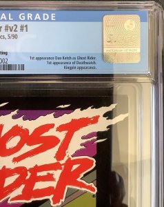 Ghost Rider #1 - 2nd Printing (1990, Marvel) - CGC 9.4