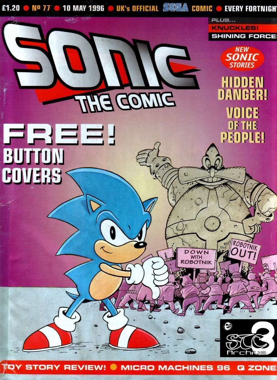 Sonic the Comic #97 VG ; Fleetway Quality