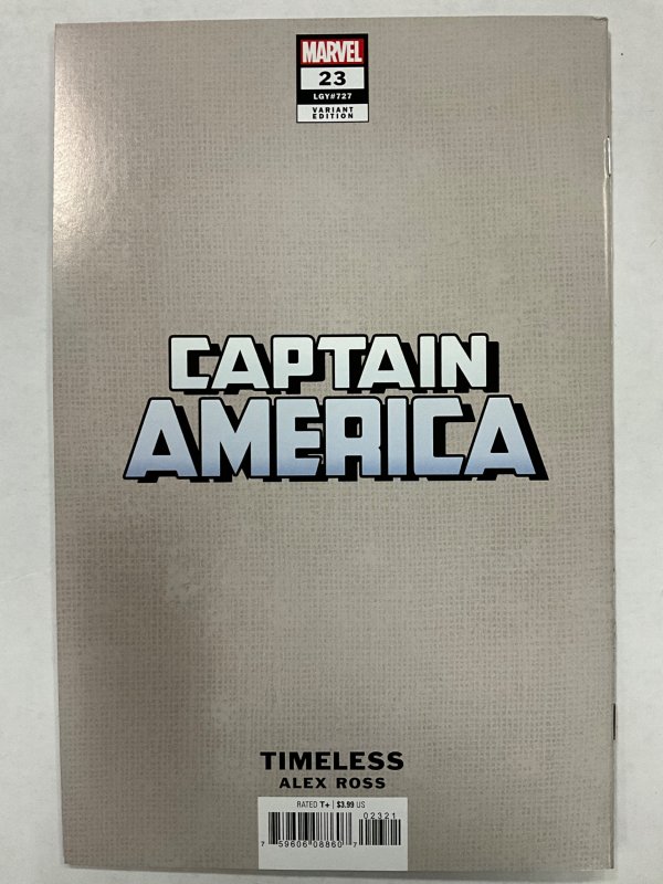 Captain America #23 Ross Variant Cover (2020)