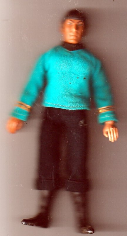 Vintage 1970s Mego Star Trek Spock Action Figure