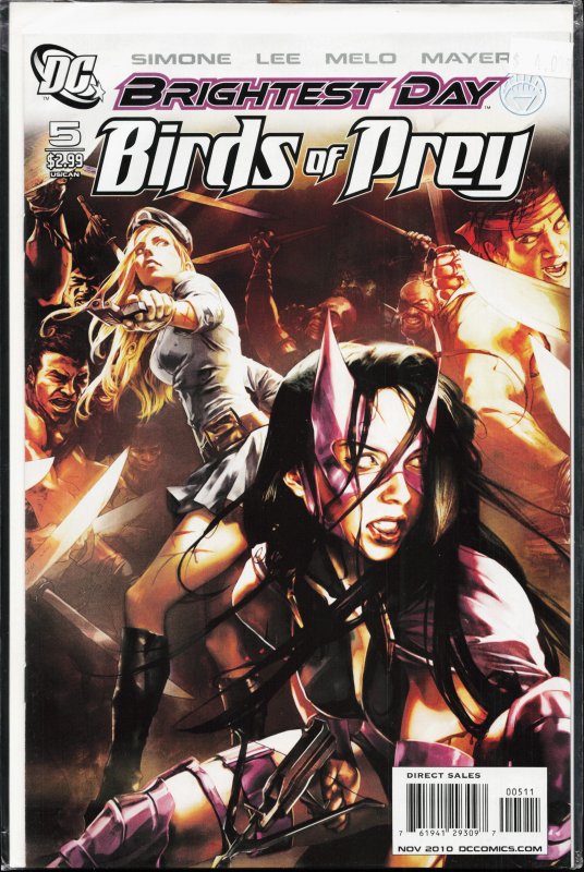 Birds of Prey #5 (2010) Birds of Prey