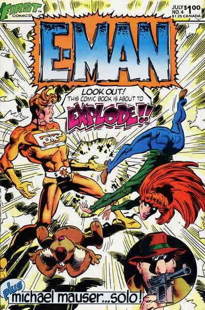 E-Man (2nd Series) #4 VF/NM; First | save on shipping - details inside