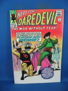 DAREDEVIL 5 F+ WOOD 1964 MARVEL