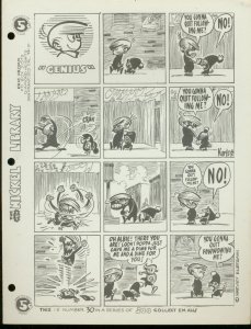 NICKEL LIBRARY #30-HARVEY KURTZMAN ART-RARE UNDERGROUND FN