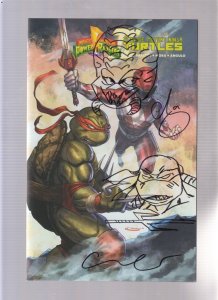 Mighty Morphin Power Rangers/TMNT #4 - SIGNED WITH COA! (9.2) 2023
