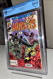 New Mutants Special Edition #1 - Key & Four 1st appearances! CBCS 9.8 - New Slab