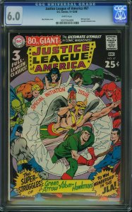 Justice League of America #67 (1968) CGC 6.0 FN