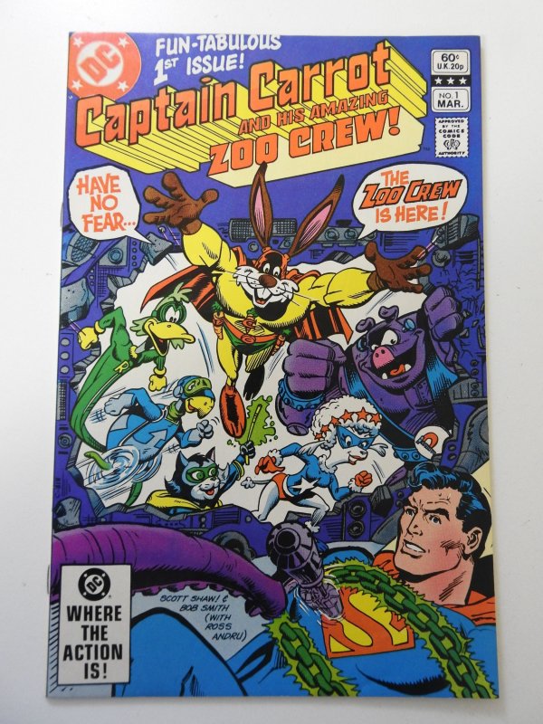 Captain Carrot and His Amazing Zoo Crew #1 (1982) FN Condition!