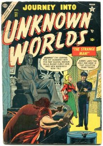 Journey Into Unknown Worlds #31 1954-Atlas horror VG