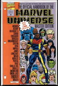 The Official Handbook of the Marvel Universe: Master Edition #30 (1993) Bishop