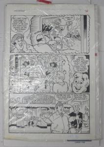 STAN GOLDBERG ORIGINAL ART! 2001 Archie #505 “The Bigger Picture” 5 page story!