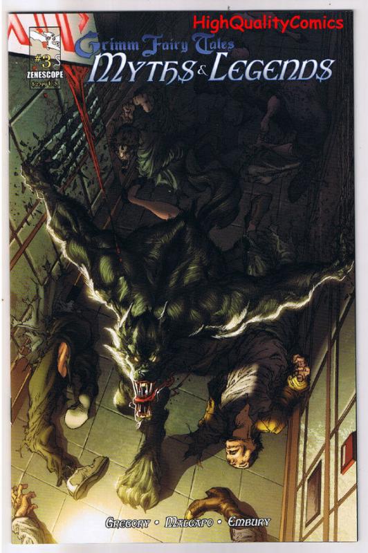 GRIMM FAIRY TALES - MYTHS & LEGENDS #3, Monsters, NM-, more GFT's in store