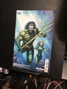 Aquaman/Justice League: Drowned Earth Special 1  Keown Variant NM- Wow!