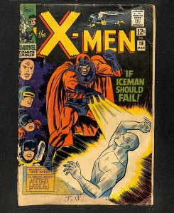 X-Men #18 Magneto Appearance! If Iceman Should Fail! Stan Lee!